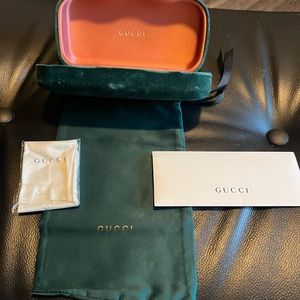 Gucci Velvet Sunglass case